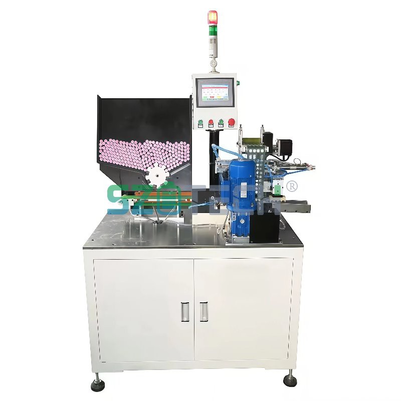 Sjálvvirkandi sylindrisk cellu battarí klistrimaskina